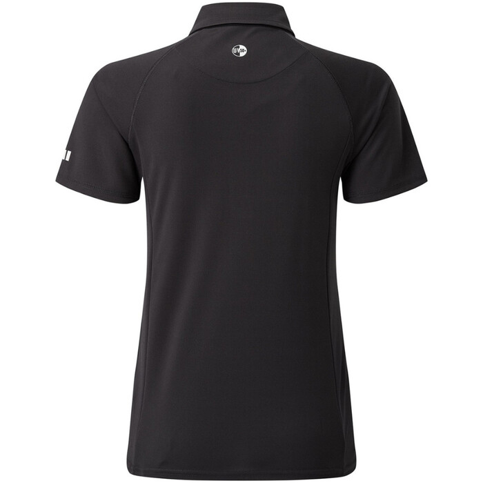 2024 Gill Womens UV Tec Polo Top UV008W - Black